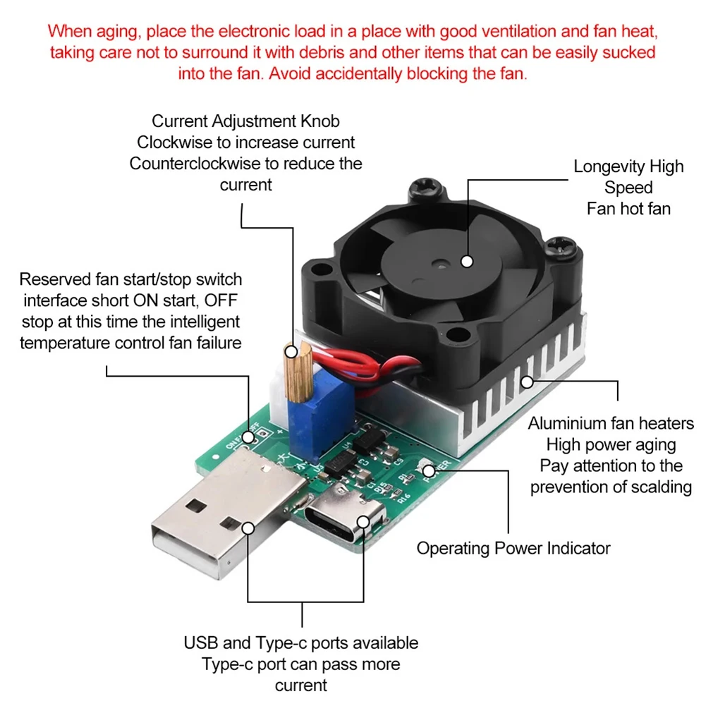 調整可能な放電電流 DC 負荷抵抗老化試験装置連続放電電力工業用グレードの品質