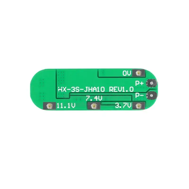 3 Series 18650 Lithium Battery Protection board 12.6V with Charge Equalization Anti-overcharge and Overdischarge