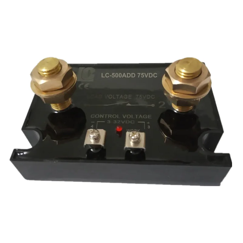 Relé de Estado Sólido dc com Dissipador Controle dc 500a 1000a