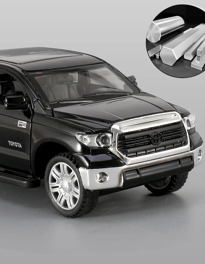 Модель игрушечного грузовика TOYOTA Tundra TRD, коллекция 1/32 года