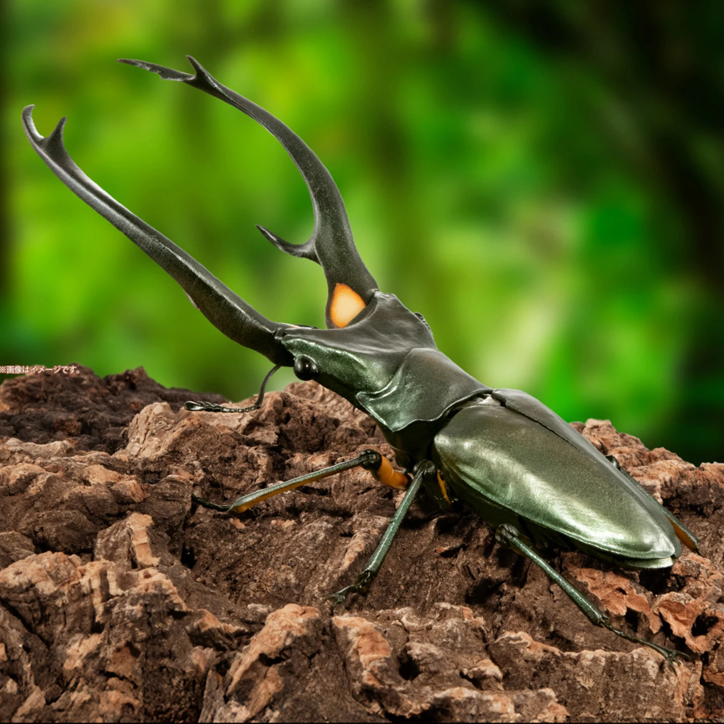 حقيقية بانداي أنيمي لعبة كتالوج الأحياء نسخة مطورة اليابانية كبيرة المجرف درع الأحمر الغزلان رقيقة الجسم الأحمر المجرف نموذج حلية #3