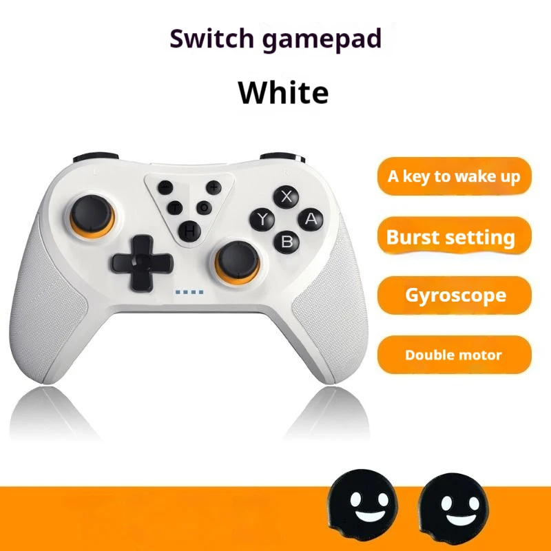 New Game Controller With Bluetooth Wireless One Click Wake-Up  Continuous Settings Dual Motor Gyroscope Excellent Tactile Se