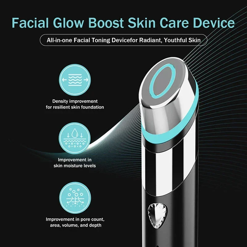 Age-R Booster H Skin Care Facial Home Beauty Device Facial Skin Care Tools Anti Aging Microcurrent Lift Face Care Therapy