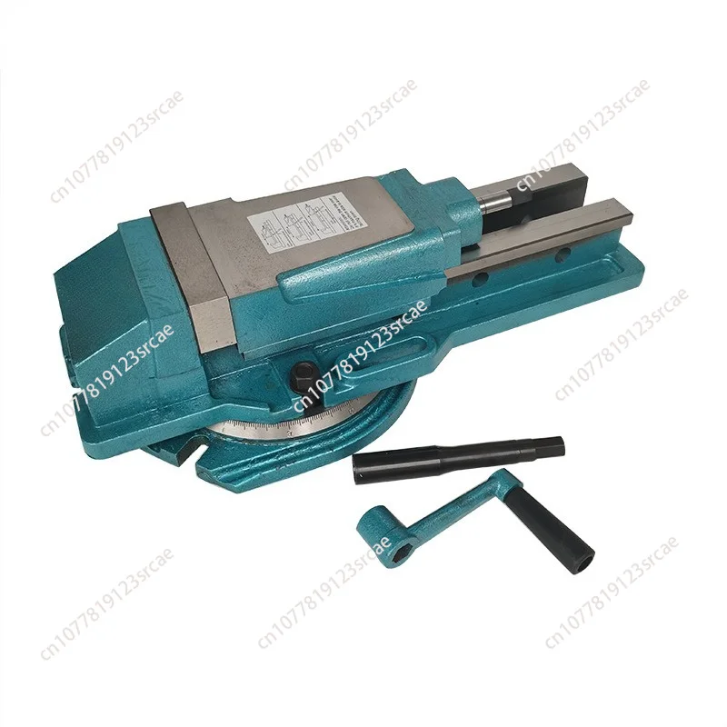 6 Inch Concealed Hydraulic CNC Flat Jaw Vise High Clamping Force Milling Machine Hydraulic Fixture