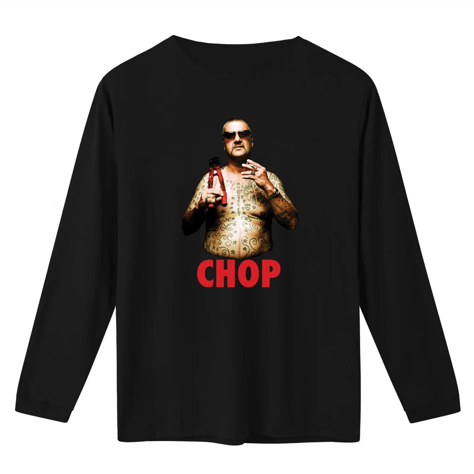 Uncle Chop T-Shirt Summer Casual Cotton Tee Oversized Streetwear Tops Vintage Graphic Print Loose Fit Short Sleeve