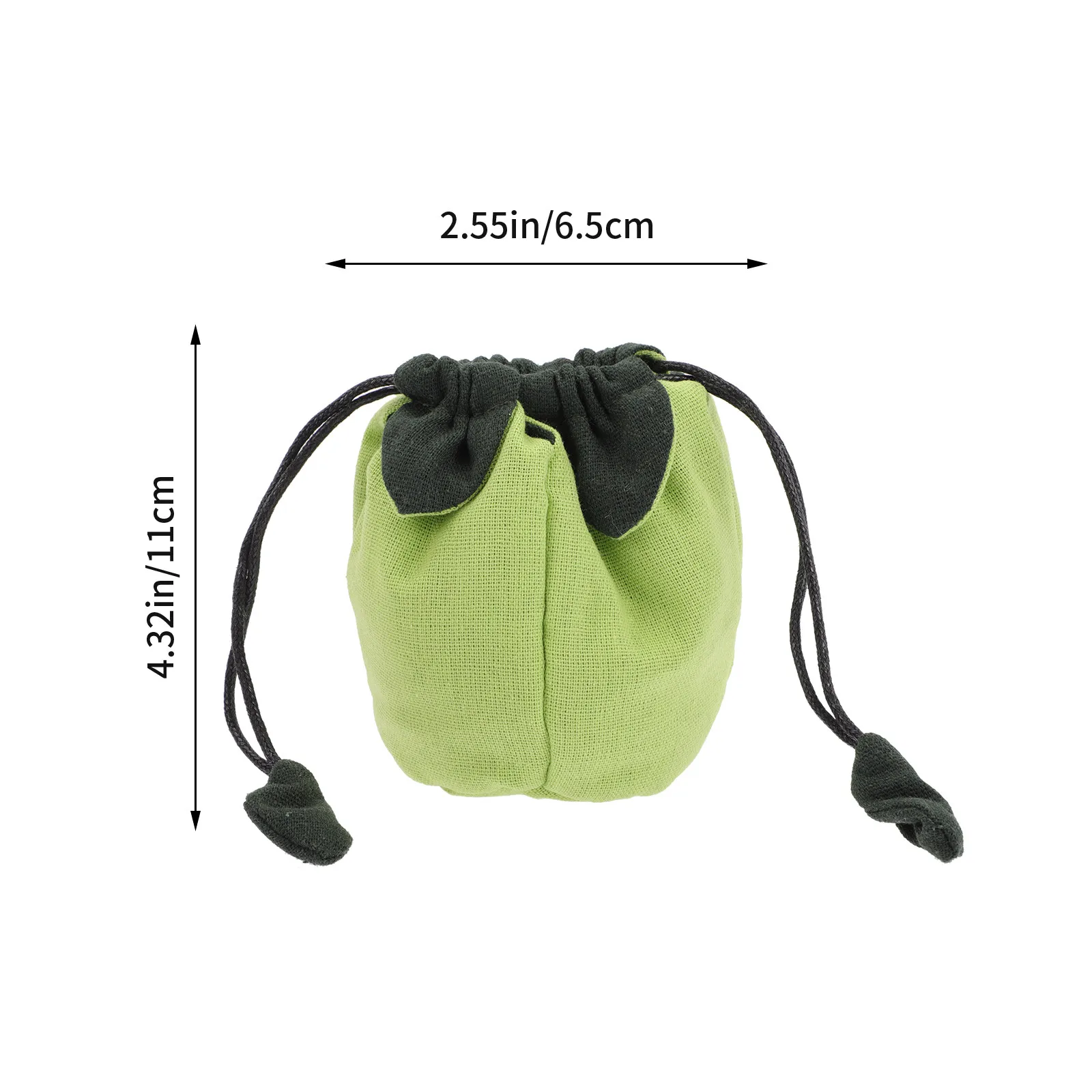 2Pcs Teaware Storage Bag Travel Teacup Pouch Drawstring Closure Portable Lightweight Compact Design for Teapot Teacups Jewelry