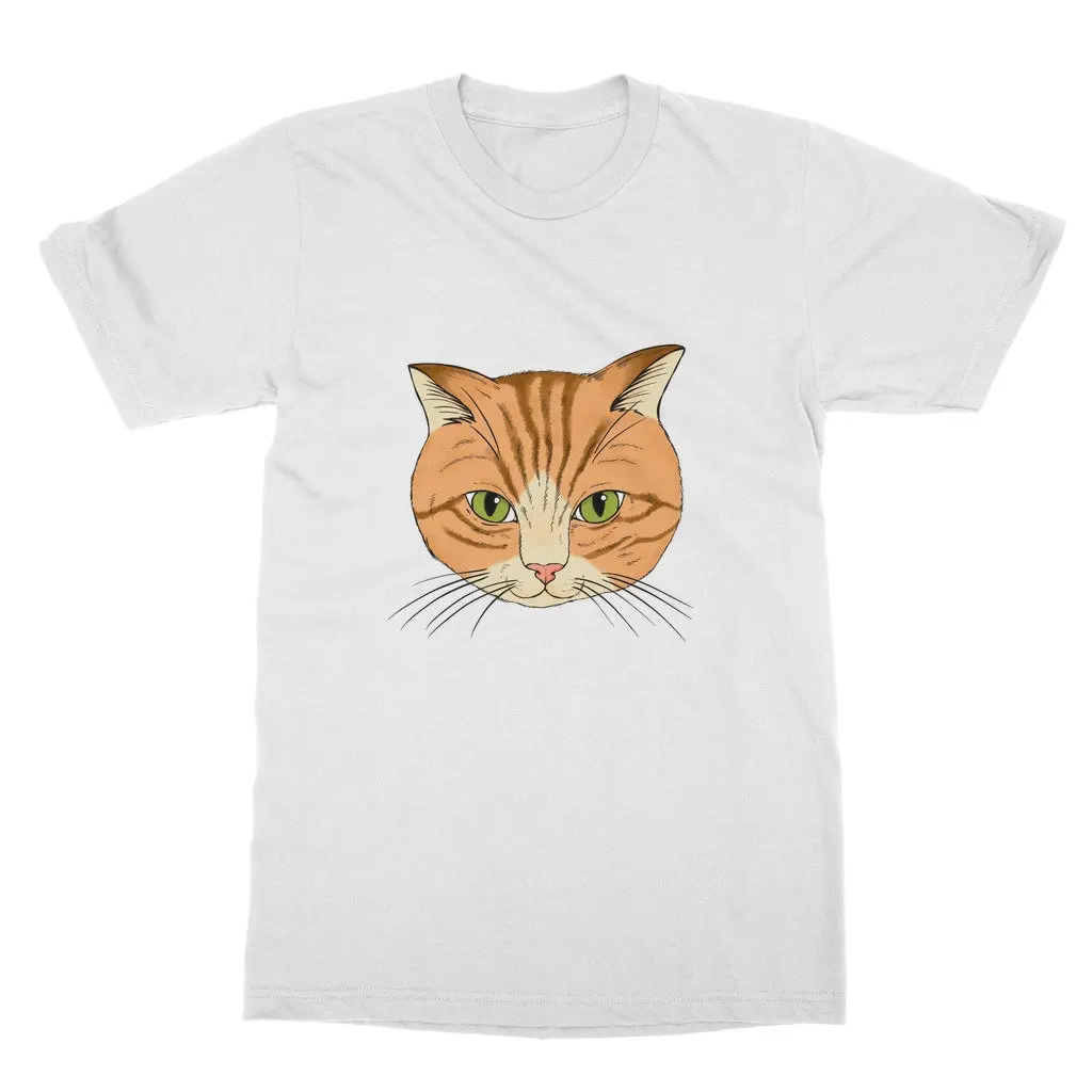 Cat Face Art Modern Classic T Shirt Lovers Gift Shirts 5 Star Reviews Worldwide Shipping