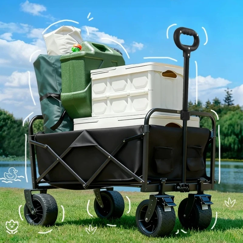 Carro de mano plegable con ruedas, carrito de camping, mini vagón, carro plegable, carretilla de carga, carrito con ruedas, carretilla de mano
