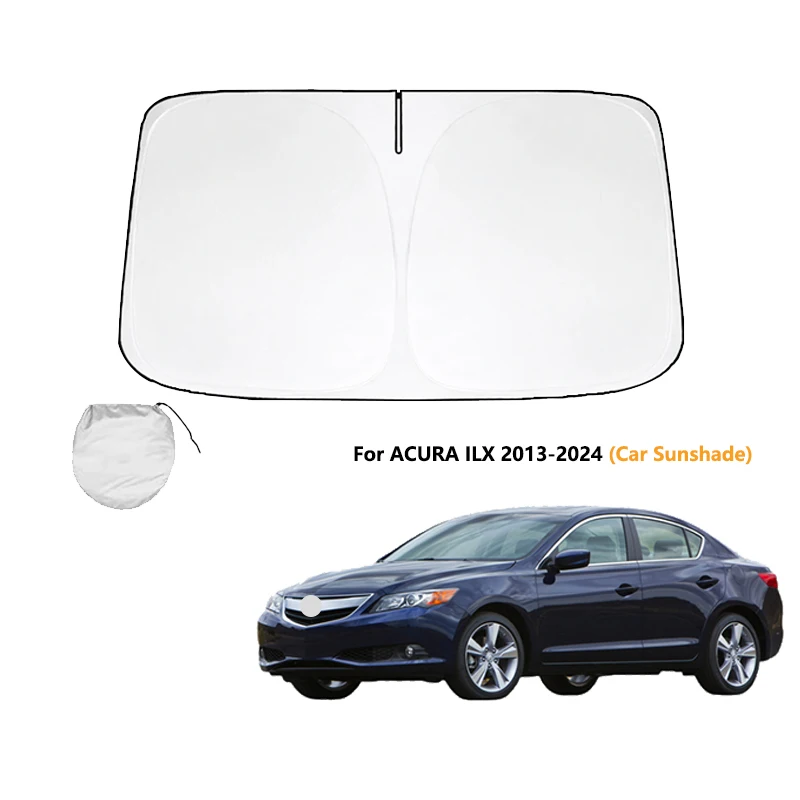 

For ACURA ILX 2013-2024 Car Sunshade Sun Shade Front Rear Window Film Windshield Visor Cover UV Protect Reflector Accessories