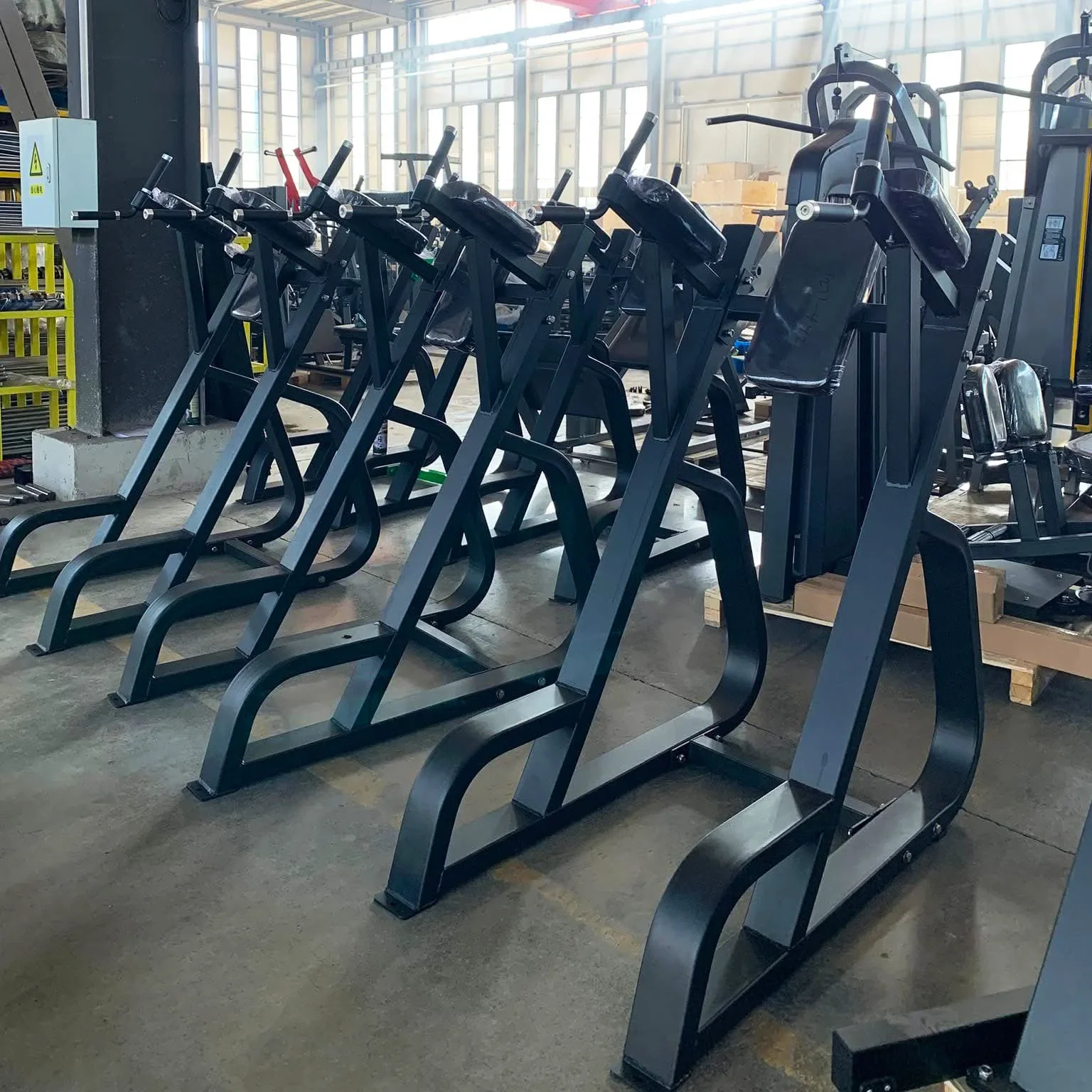 

Unisex Multi-Functional Fitness Equipment Steel Vertical Knee Raise Dip & Leg Raise Machine for Muscle Strength Bodybuilding