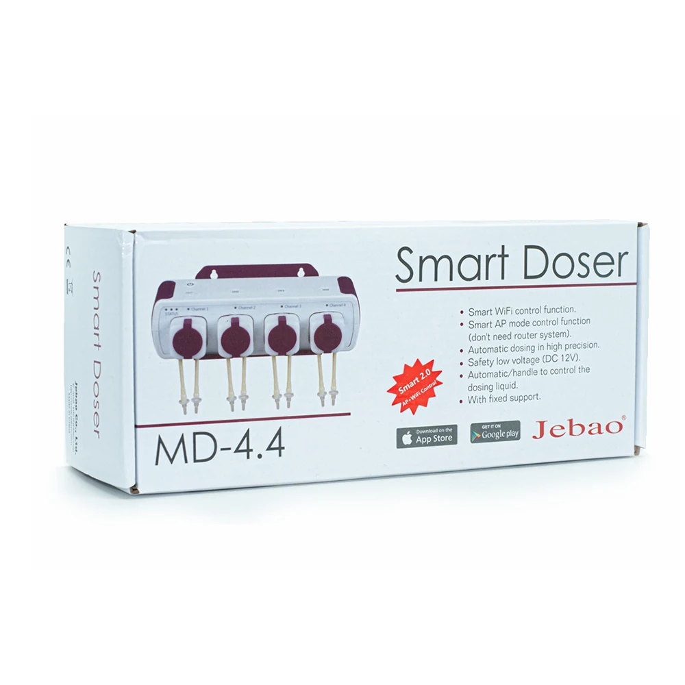 Jebao Jecod Smart Doser MD-4.4 AP+WiFi-Steuerung Aquarium Automatische Dosierpumpe für Korallenriff-Aquarien – Detail 7