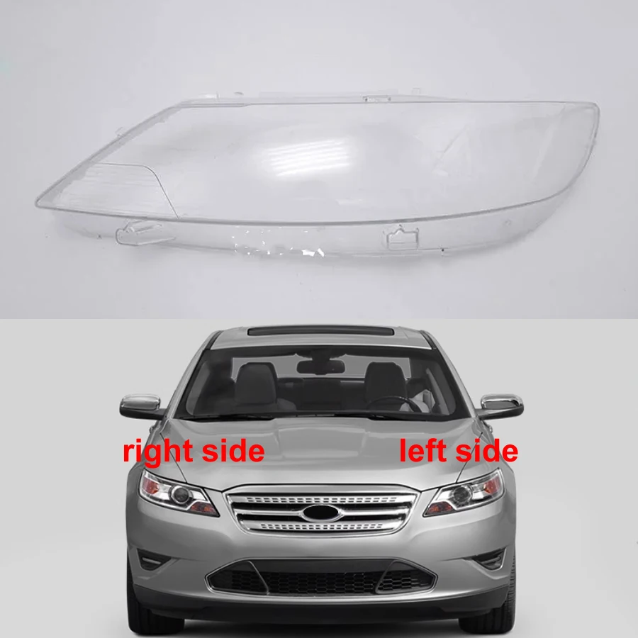 

Для Ford Taurus 2010 2011 2012, корпус фары, прозрачная маска, чехол для фары, оргстекло, замена оригинальных линз