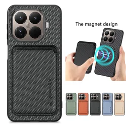 Magnetic 2 IN 1 Detachable Leather Case for Xiaomi 15T 14T 14 13T 12T 11T Pro 10T Mi 11 Lite NE 13 T 12 15 T 5G Card Cover Funda