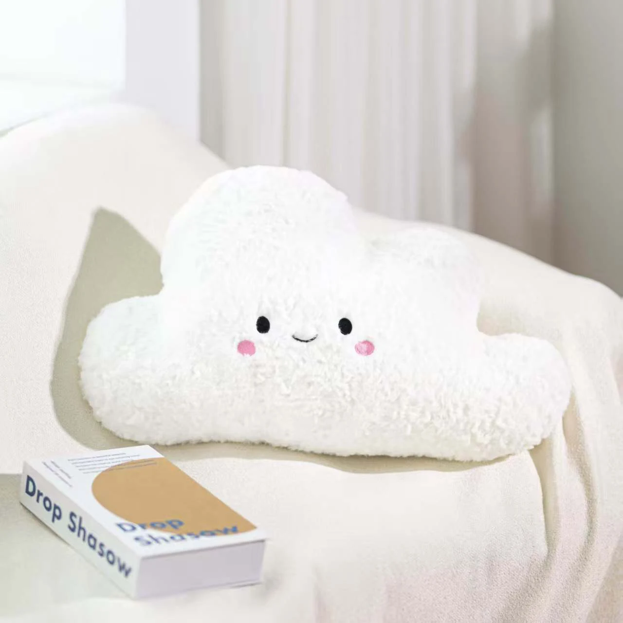 Nordic Stijl Cartoon Cloud Knuffel Zacht Gevuld Weer Partly Bewolkt Pluche Kussen Pop Baby Kussen Kawaii Room Decor Gift
