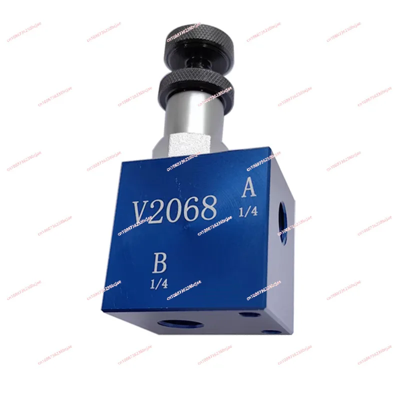 Hydraulic Manual Adjustable Pressure Safety Valve V2068 Thread Insertion Relief Valve Pressure Valve RV08