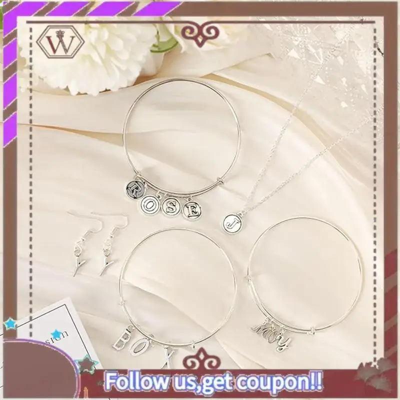 (New)-Letter Charms, 156Pcs/6 Sets Alphabet ABC Letter Charms 3 Styles Capital A-Z Charms DIY Bracelet Necklace For Jewelry