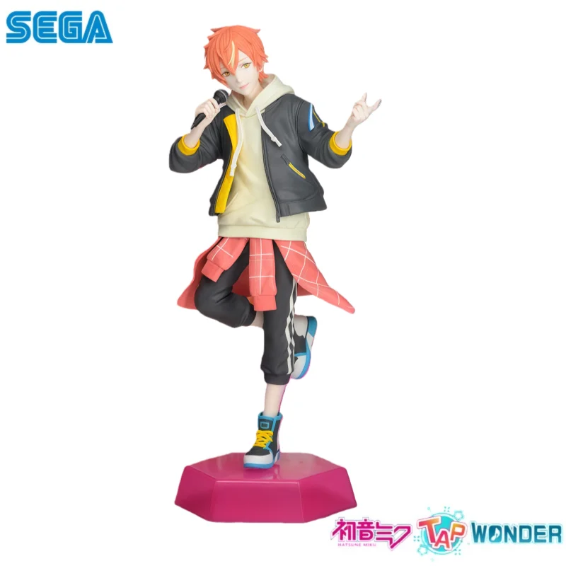 在庫あり-セガオリジナル-初音ミク-霞音暁人-アクションフィギュア-モデル人形-新品箱入りおもちゃ-モデルガレージコレクタブル