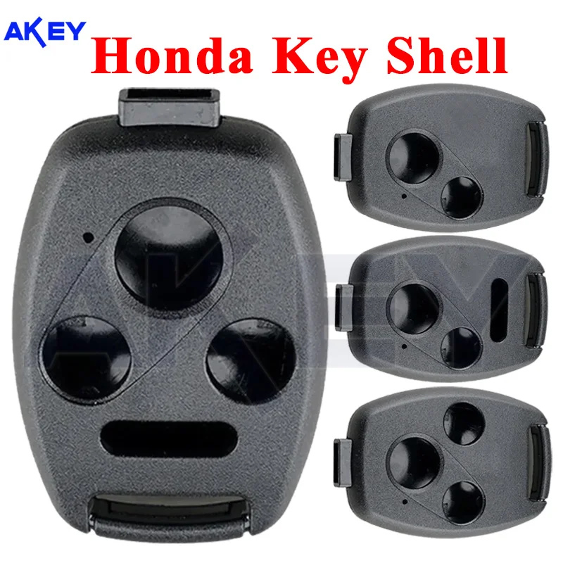 Keyless Entry Car Key Fob Shell Replacement Fit for Honda Civic Pilot Accord CRV 2003 2007 2008 2009 2010 2011 2012 2013