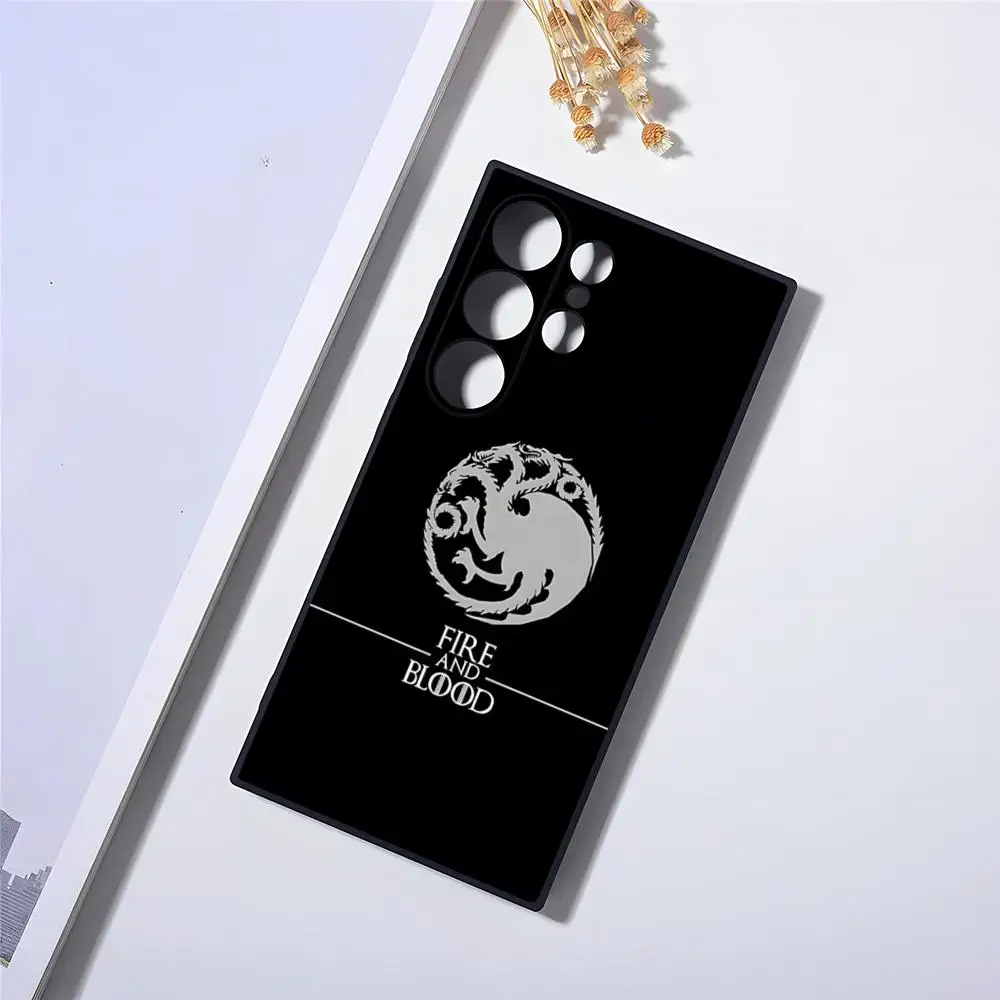 Set G-Game Of T-Thrones Phone Case For Samsung S24 Ultra S23 Fe S22 S20 S21 Plus Galaxy A54 A34 A24 A53 Note 20 Cover