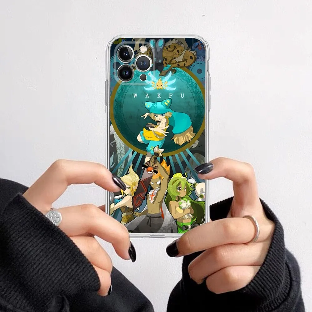 Game W-Wakfu Phone Case For IPhone 15 8 7 6 6S Plus X SE 2020 XR XS 14 11 12 13 Mini Pro Max Mobile Case