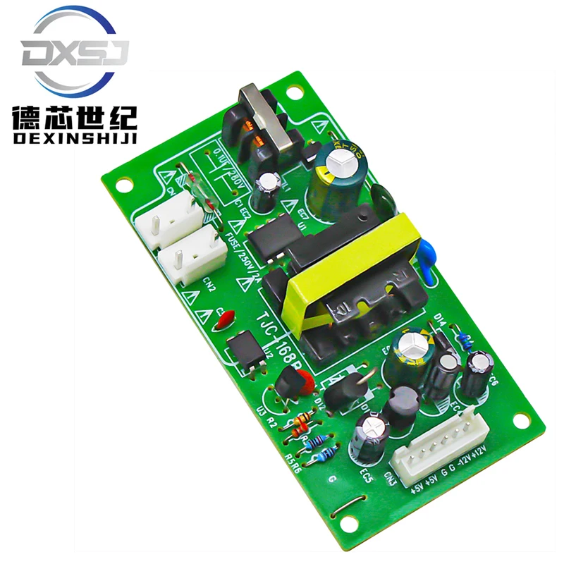 Módulo de placa de alimentación Universal DVD, VCD, EVD Placa de alimentación del interruptor del reproductor de DVD + 5V + 12V -12V