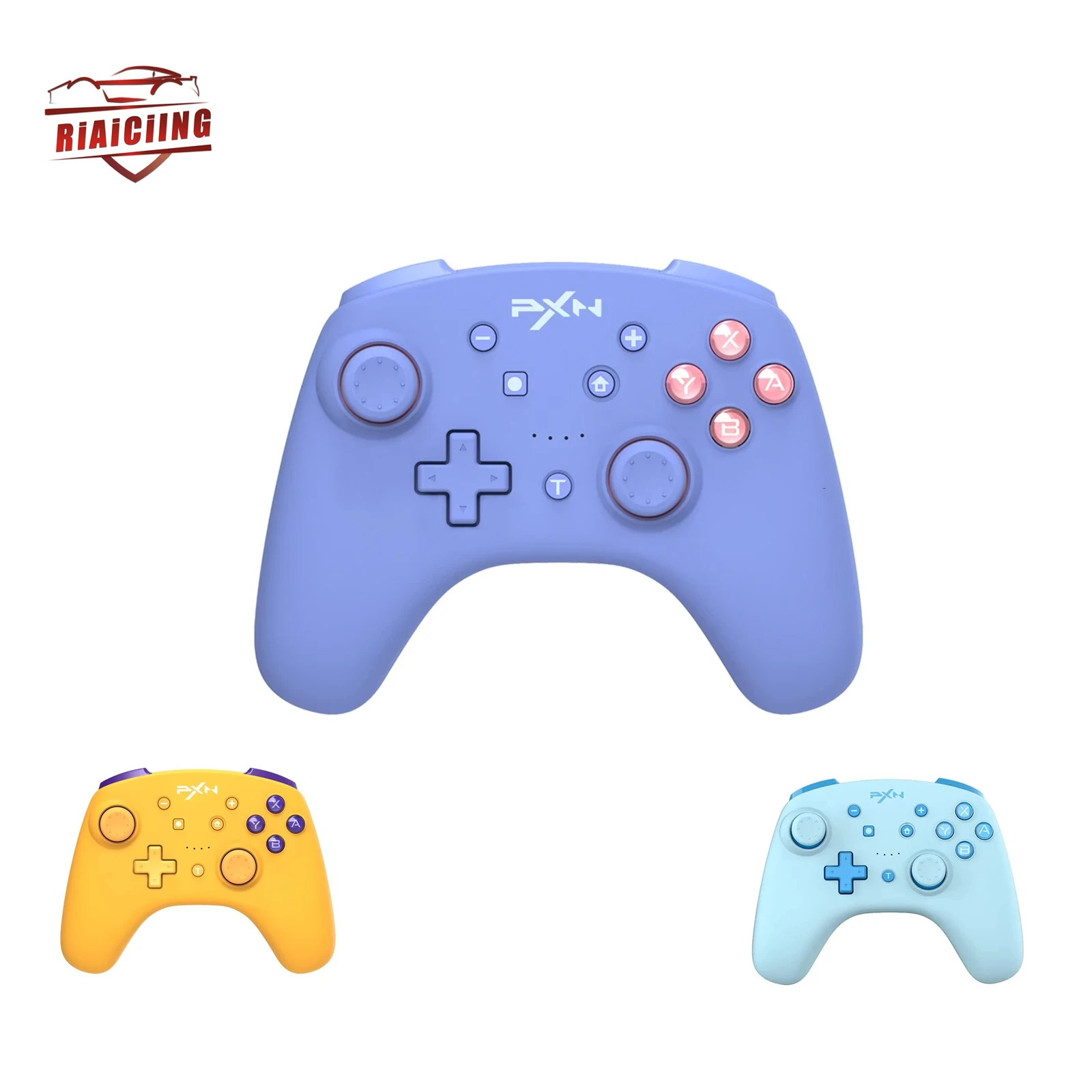 

Беспроводной контроллер PXN 9607X Bluetooth Pro — для Nintendo Switch, iOS 16+, Windows для ПК с джойстиками