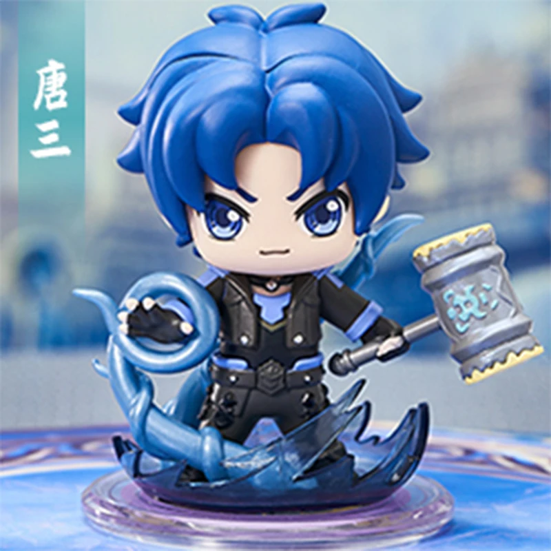 Douluo Dalu 2 Blind Box Toys Bullet Soul Master Showdown Surprise Bag Tang San Xiaowu Doll Kawaii Figure Doll for Birthday Gift