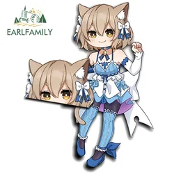 Earl family 13cm für Chibi Felix niedlichen Femboy Auto Aufkleber Persönlichkeit Caravan Aufkleber Rennen Drifting Kühlschrank JDM Dekoration