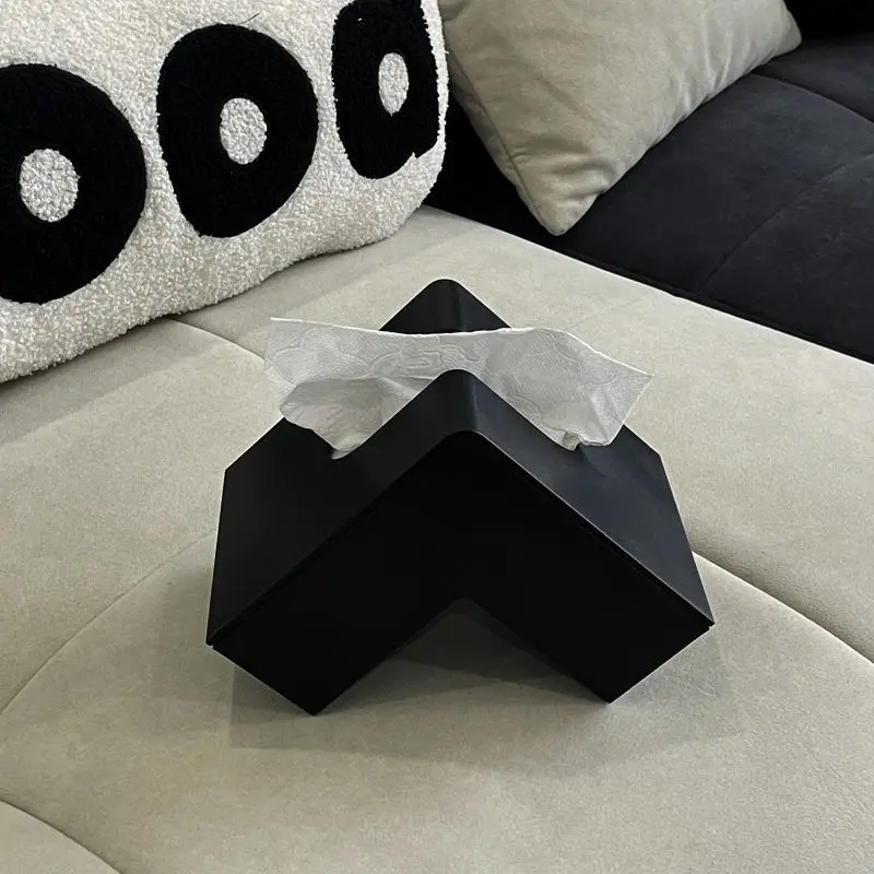

Simplicity Desktop Tissue Boxes Napkin Bedroom Dining Table Modern Tissue Boxes Box Plastic Home Storage Caixa De Tecido MHZJH