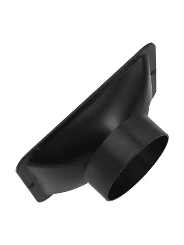 Long Duct Fan Hose Adapter Wall Flange Vent Connector Kitchen Hood Ventilation Pipe Connecting Exhaust Outlet  Air Ventilation