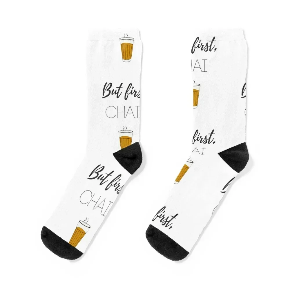 

But first, Chai graphic design Socks floral designer brand with print Antiskid soccer Designer Man Socks Women's