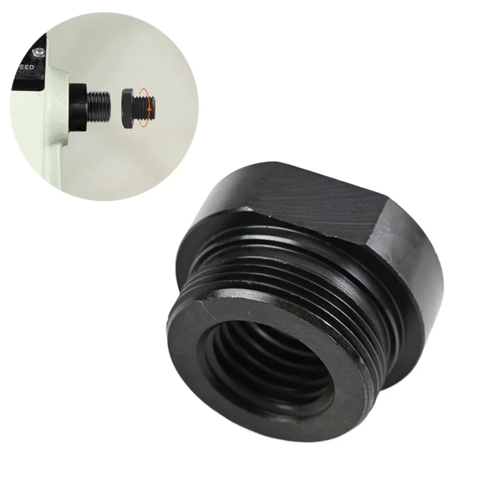Wood Lathe Chuck Adapter Screw Thread Spindle Adapter 40mm To 25.4mm Woodworking Lathe Headstock Spindle Adapter
