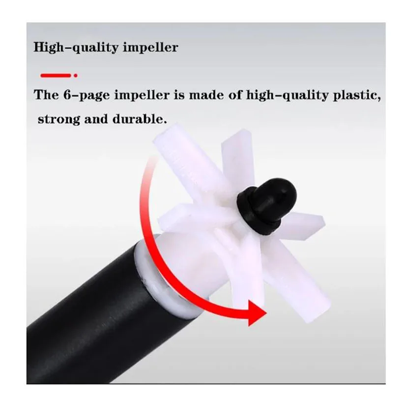 1PC Engraving Machine Spindle Motor Submersible Pump Rotor Stainless Steel Rod Water Impeller Magnetic Rotor