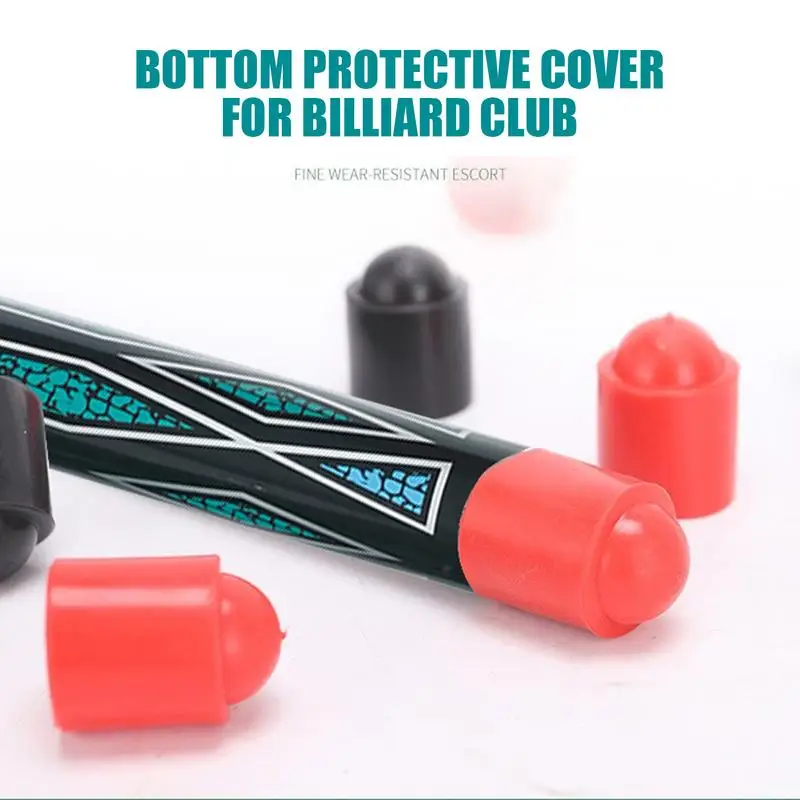 

Резиновая заглушка для дна бильярдного кия, резиновый рукав для хвоста, мягкие и эластичные принадлежности для бильярдных клюшек для профессионалов в бильярде