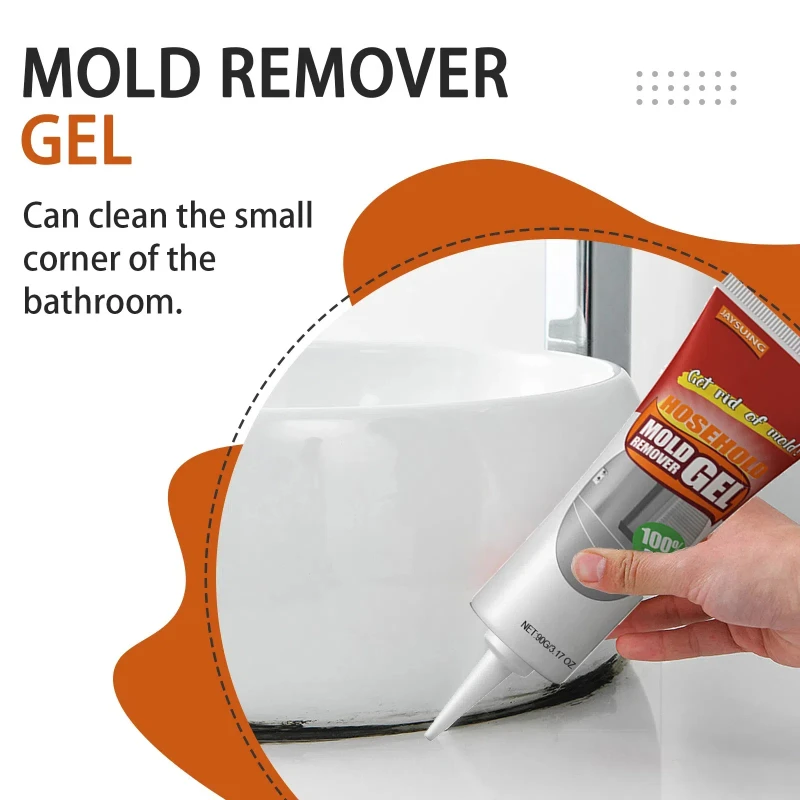 Mold Remover Gel, Household Gel Mold Remover For Showers Tiles Home Kitchen Sinks Bathroom