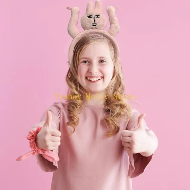 N5KB Hairband Funny for Kids and Come Washing For For Plars و Dress Up Cosplay