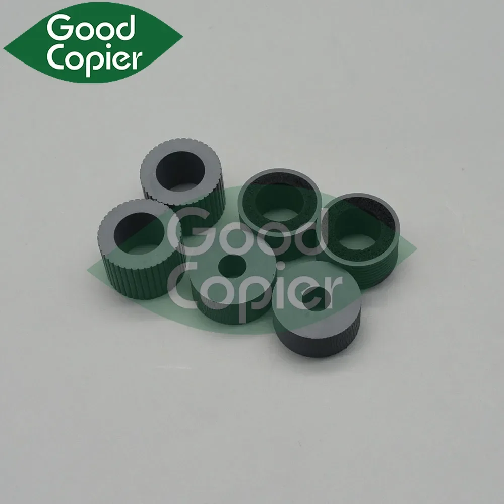 5SETS Brake Pick Roller Tire          as used for Fujitsu fi-5650C fi-5750C fi-6670 fi-6670A fi-6770 fi-6770A PA03338-K011 PA035