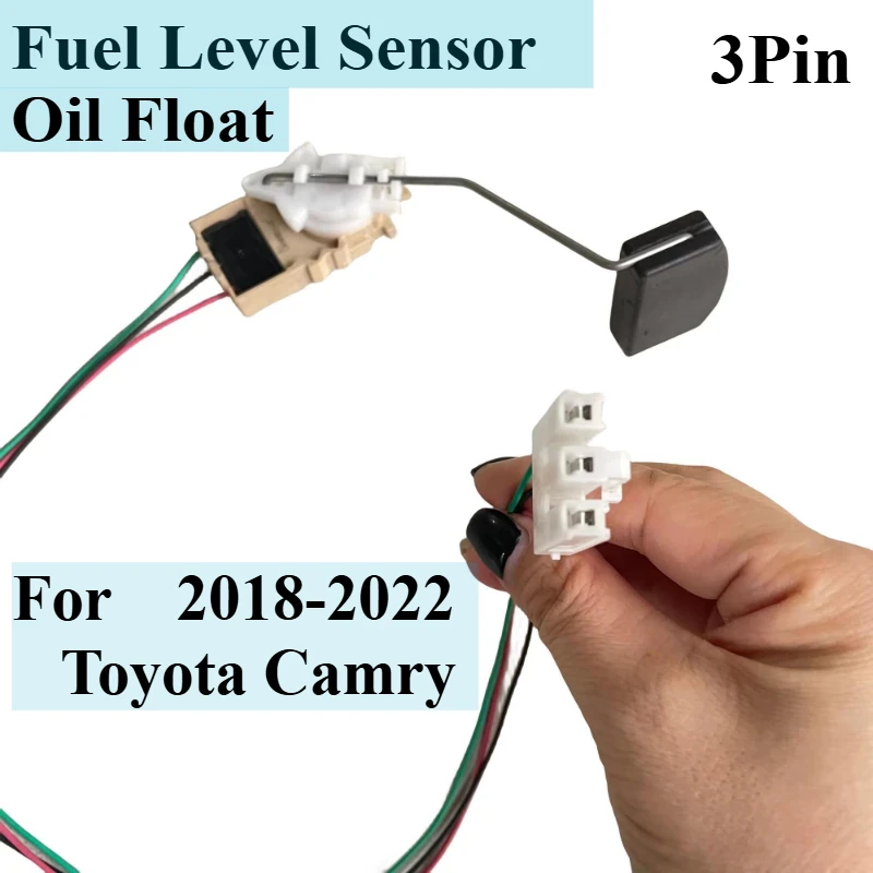 

For Toyota Camry Automobile CarParts Oil Level Meter Fuel Gauge Tank Level Float Sensor Repair DIY 2018 2019 2020 2021 2022 3Pin