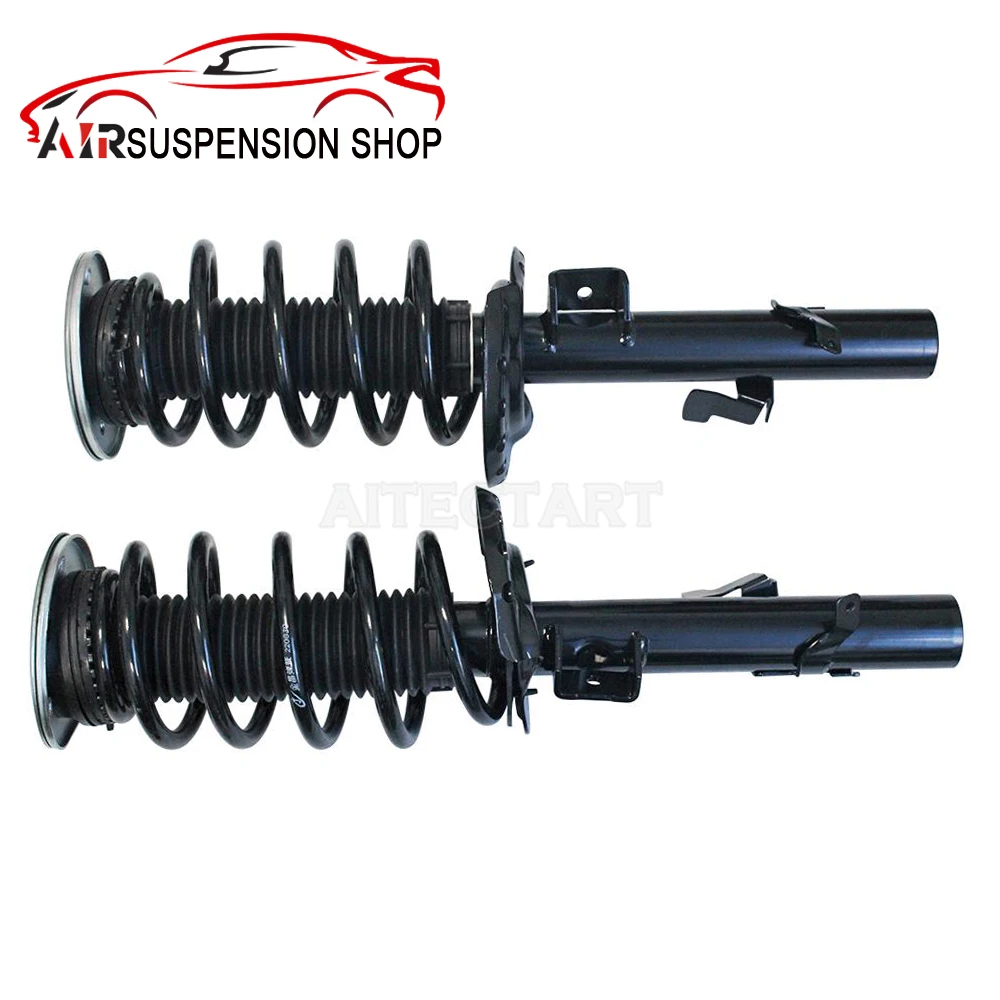 1 Pair Front Air Suspension Shock Strut Assembly For 2006-2014 Land Rover Freelander 2 LR2 LR031665 LR031667