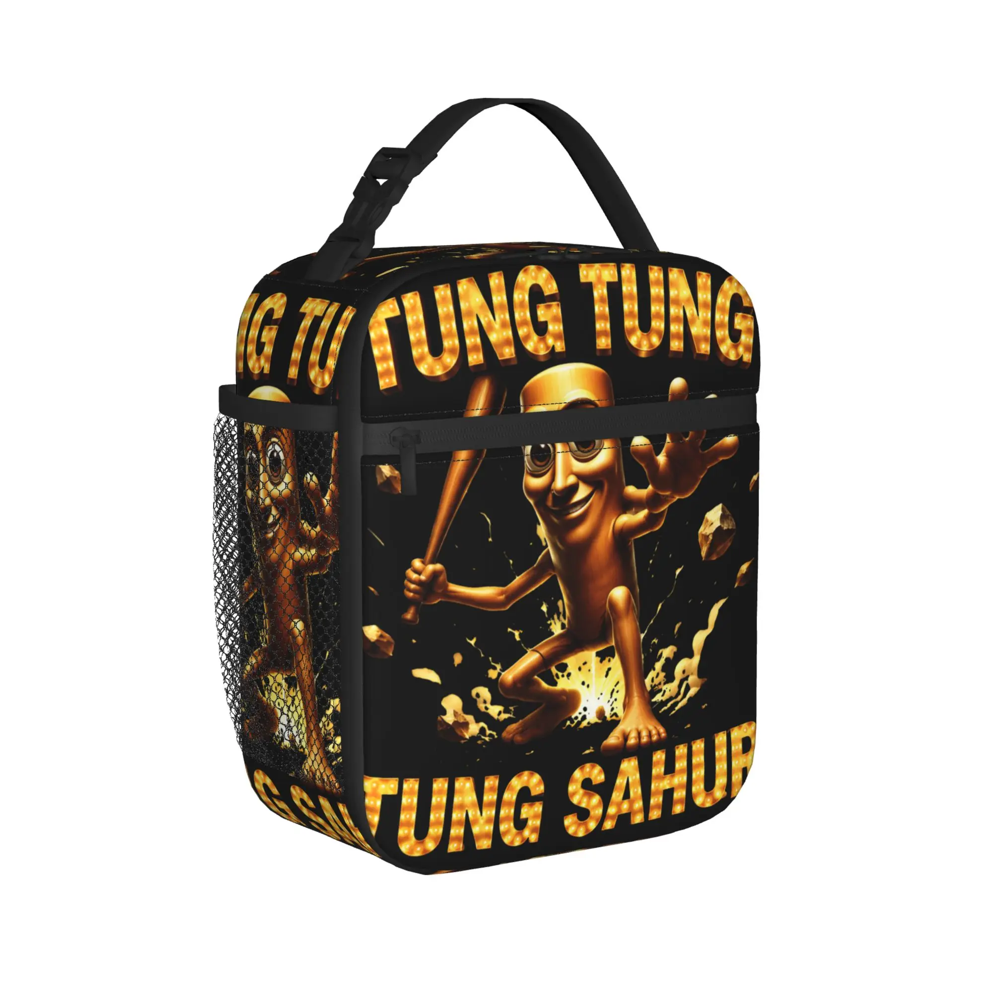 Tung Tung 2026 Lunch Bag  Kawaii Lunch Box Travel Portable Insulated Thermal Lunch Bags For Child Waterproof Designer Cooler Bag