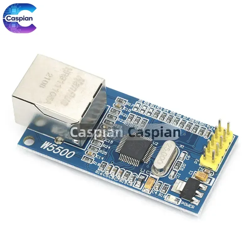

W5500 Ethernet network module hardware TCP / IP 51 / STM32 microcontroller program over W5100