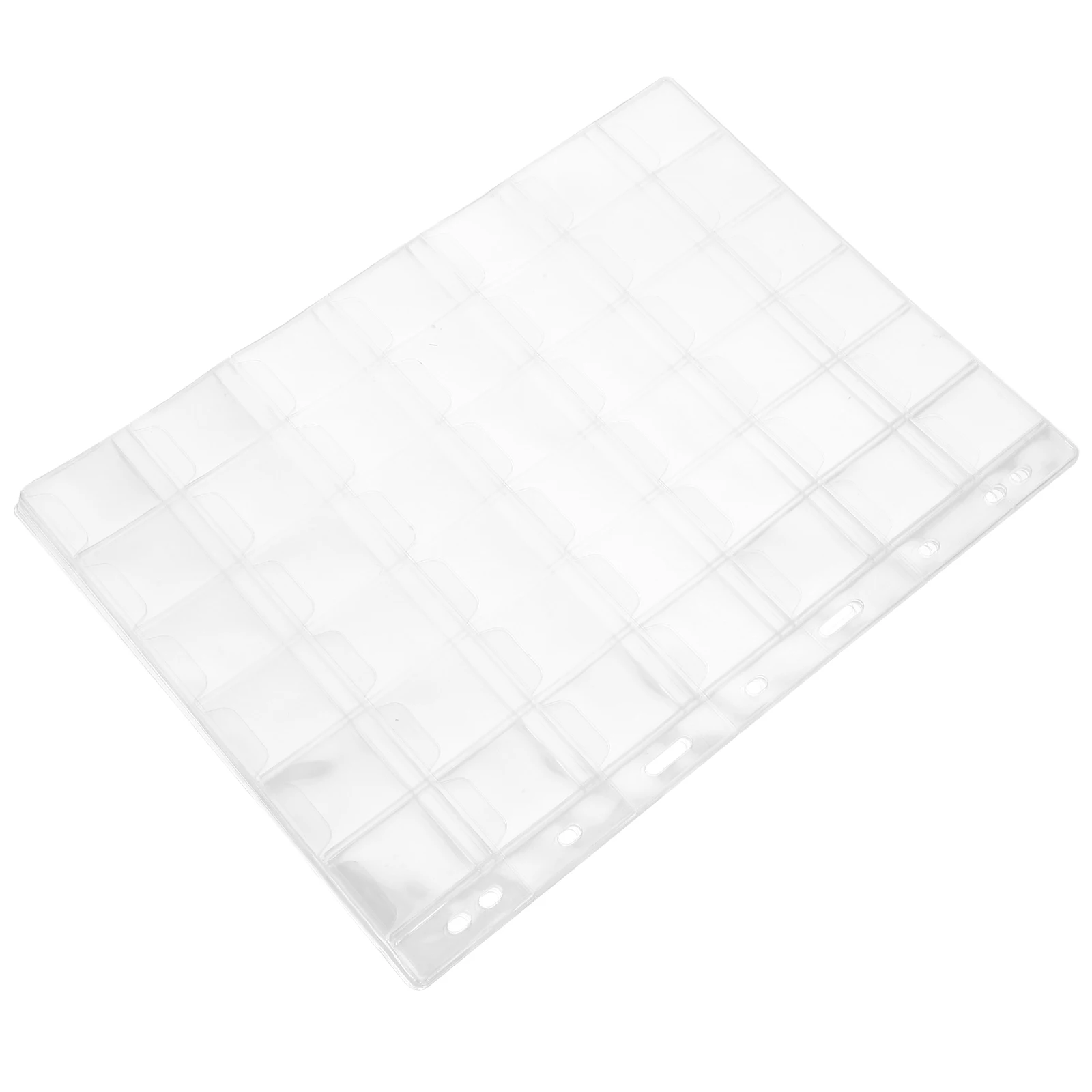 

Transparent Coin Collection Page Protectors for Coins Currency Stamps Collectors Supplies Storage Binder Sleeves Album