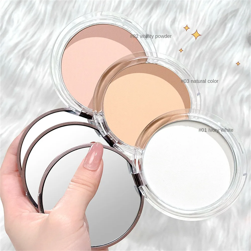 1~5PCS Makeup Oil Control Two-color Optional Waterproof Persistent Shaping Powder Make-up Powder Long-lasting Oil Control