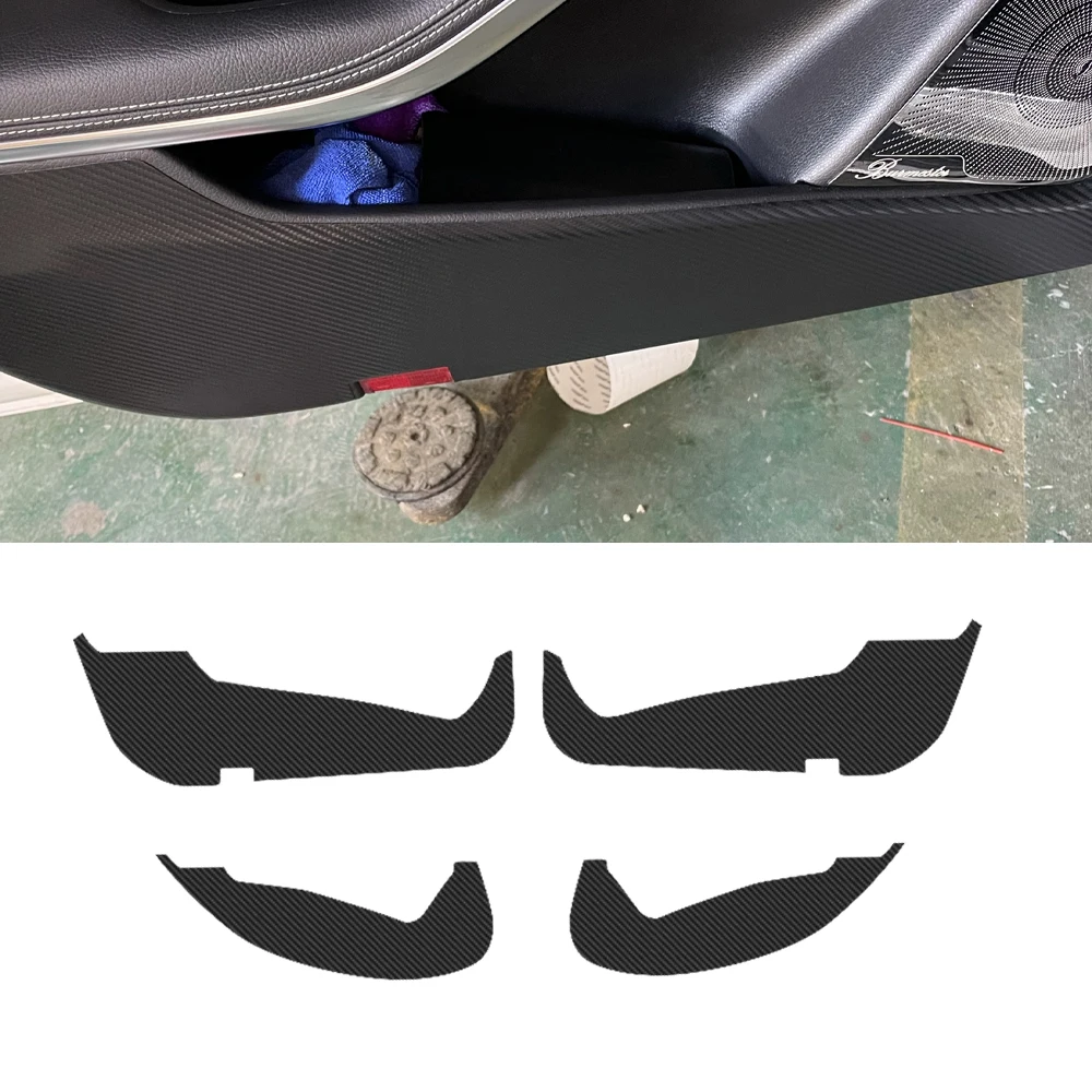 

Для Mercedes Benz GLA X156 2014 2015 2016 2017 2018 2019 автомобильные аксессуары Дверная Противоударная накладка защитные коврики чехол наклейка из ПУ