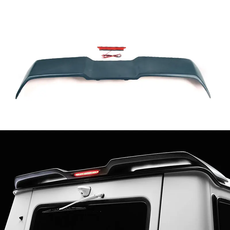 

1990~2018year G class W463 G63 WD style FRP material accessories car back rear trunk spoiler wing with led for mercedes benz G63