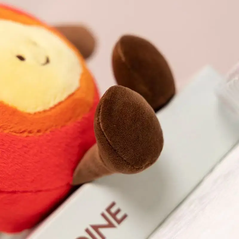 22/46cm Neue Simulations-Flammenpuppe Gefülltes Plüschtier Kissen Niedliches Cartoon-Anime-Geschenk für Freunde Spaßpuppe – Detail 19