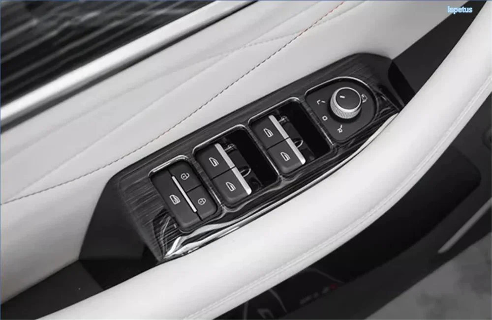 داخل مقبض الباب لوحة ملصق نافذة محيطة رفع التبديل غطاء الكسوة لرينو جراند كوليوس 2024 2025 الملحقات الداخلية #6