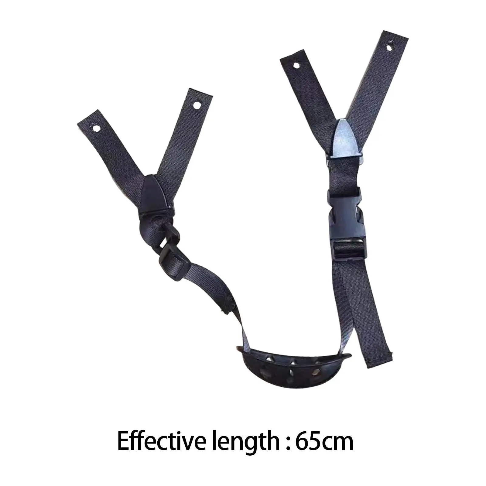 5X Helmet Chin Strap Adjustable Strap Bike Helmet ABS Chin Cup