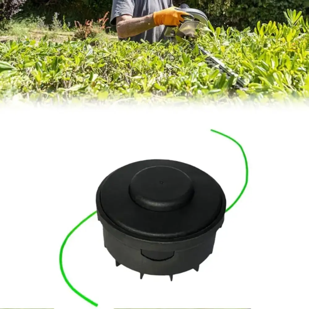Lightweight Design Trimmer Head Heavy Duty Nylon/Metal Grass Cutting Head Robust Construction Easy Installation