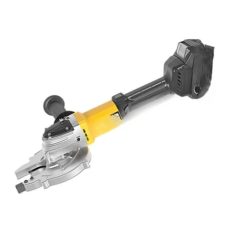 High-power cordless angle grinder with brushless motor and paddle switch